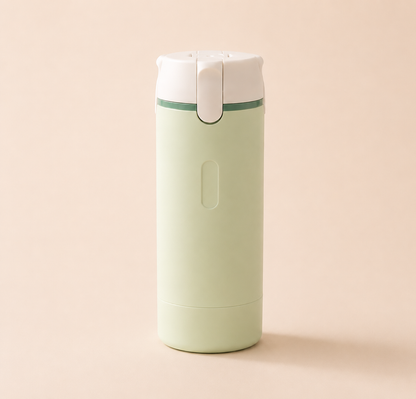 Packflow One kit dispensador viaje 4 en 1 recargable antigoteo color verde